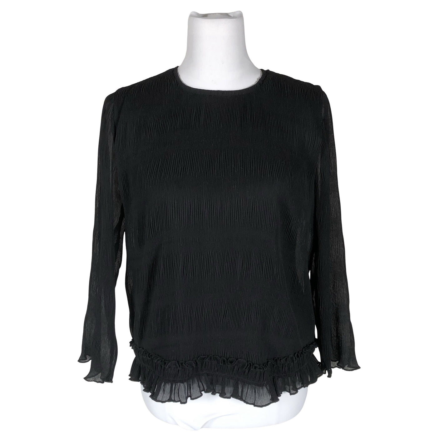 Unisex Ganni - Blouse, size 36 - Black (1)
