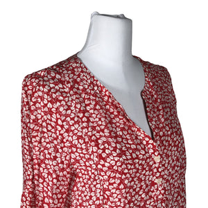 Unisex Gerard Darel - Schiffon dress, size 36 - Red (3)