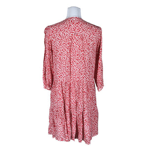 Unisex Gerard Darel - Schiffon dress, size 36 - Red (2)