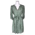 Unisex Gerard Darel - Schiffon dress, size 40 - Green ()