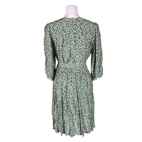 Unisex Gerard Darel - Schiffon dress, size 40 - Green (2)