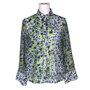 Unisex Baum und Pferdgarten - Blouse, size 36 - Blue (1)