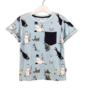 Unisex Moomin by Martinex - T-shirt, size 110 - 116 - Light blue (1)