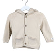 Unisex Newbie - Cardigan, size 80 - 86 - Beige ()