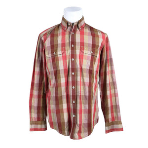 Unisex Camel Active - Collared shirt, size M - Red (1)
