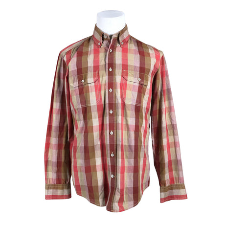 Unisex Camel Active - Collared shirt, size M - Red ()