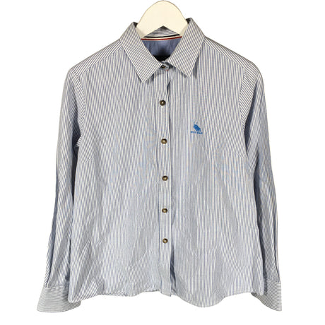 Unisex Polo Horse - Collared shirt, size 170 - 176 - Light blue ()