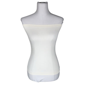Unisex Sisley - Tricot tank top, size 38 - White (1)