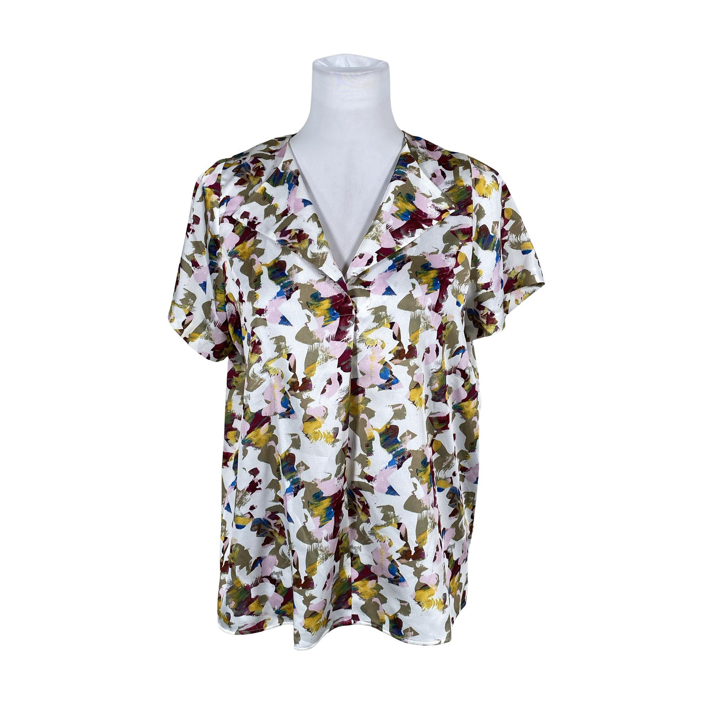Unisex Tiger of Sweden - Short-sleeved blouse, size 38 - White (1)
