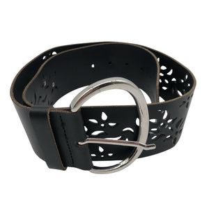 Unisex Guess - Leather belt, size Ei kokoa - Black (1)
