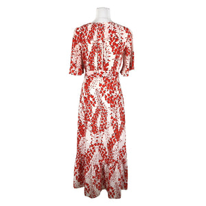 Unisex Smashed Lemon - Schiffon dress, size 36 - Red (2)