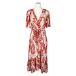Unisex Smashed Lemon - Schiffon dress, size 36 - Red ()
