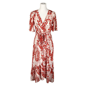 Unisex Smashed Lemon - Schiffon dress, size 36 - Red (1)