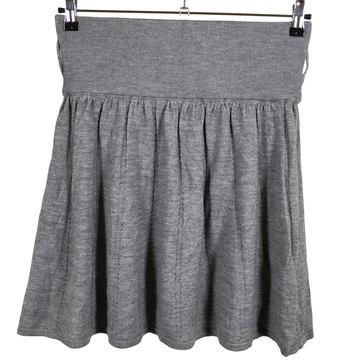 Unisex Esprit - Knit skirt, size 40 - Gray (1)