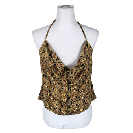 Unisex River Island - Party top, size 40 - Brown ()