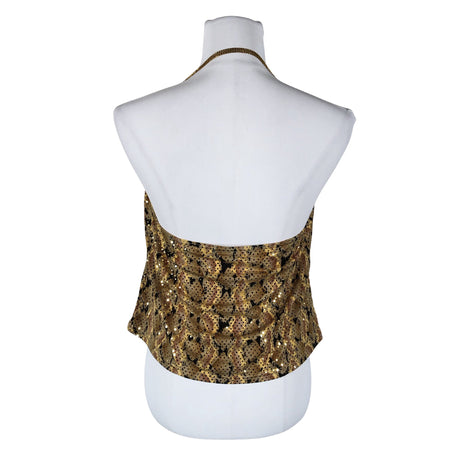 Unisex River Island - Party top, size 40 - Brown (2)