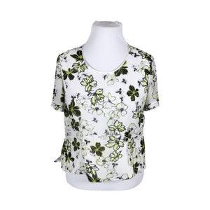 Unisex Jacques vert - Short-sleeved blouse, size 42 - White (1)