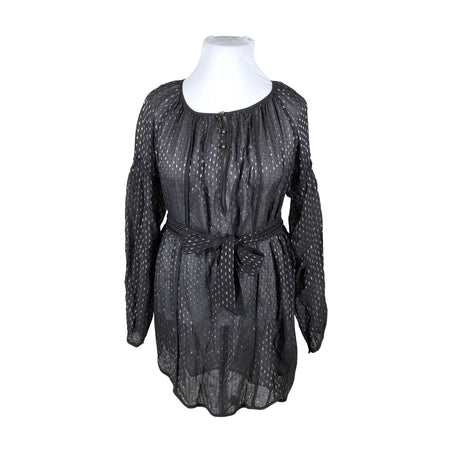Unisex Noa Noa - Schiffon dress, size Ei kokoa - Black ()