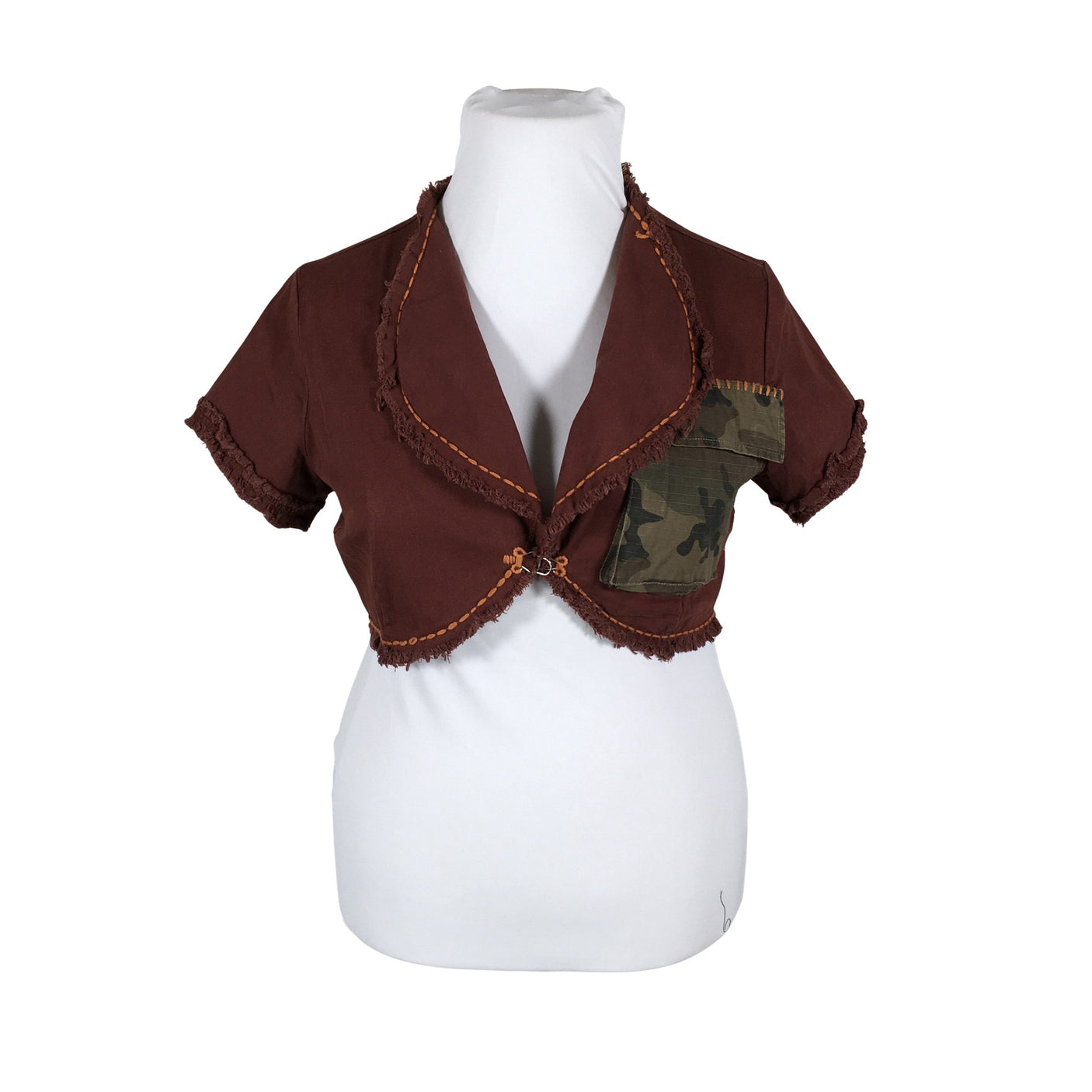 Unisex Zone - Cardigan, size 42 - Brown (1)