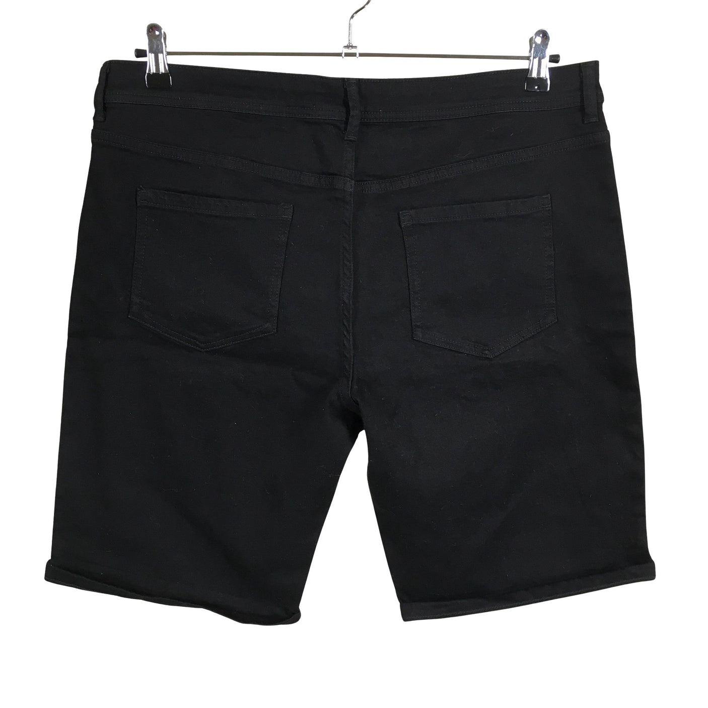 Unisex Principles - Denim shorts, size 44 - Black (2)