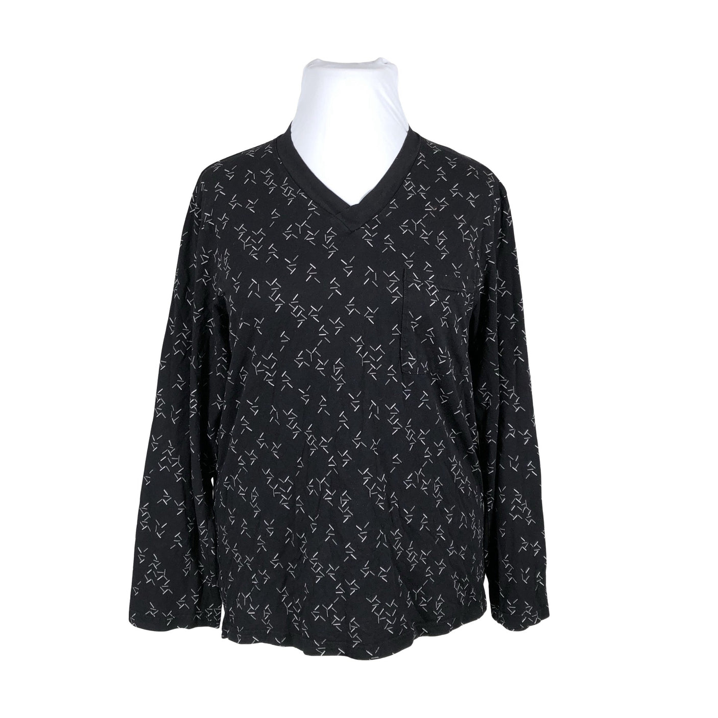 Unisex Black Horse - Nightshirt, size 42 - Black (1)
