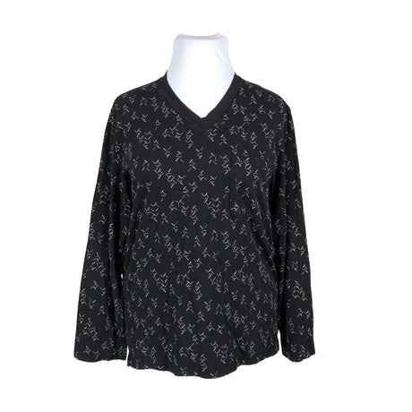 Unisex Black Horse - Nightshirt, size 42 - Black ()