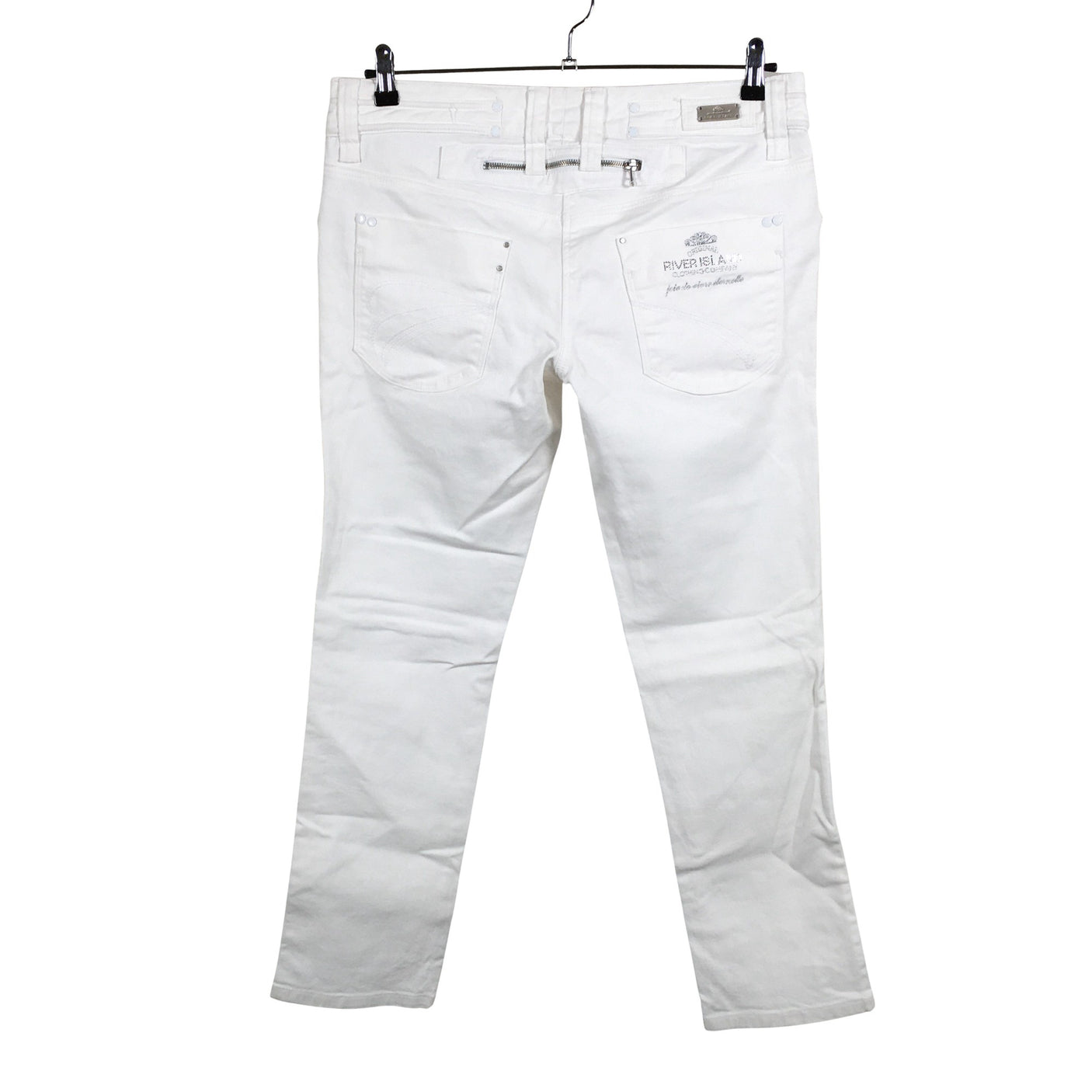 Unisex River Island - Jeans, size 44 - White (2)