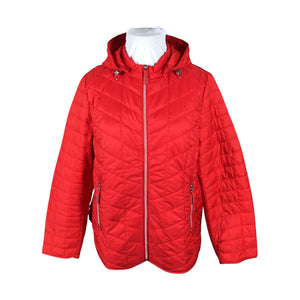 Unisex Betty Barclay - Lightly padded jacket, size 48 - Red (1)