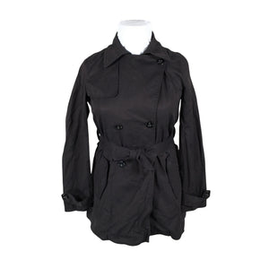 Unisex Benetton - Trench coat, size 42 - Black (1)