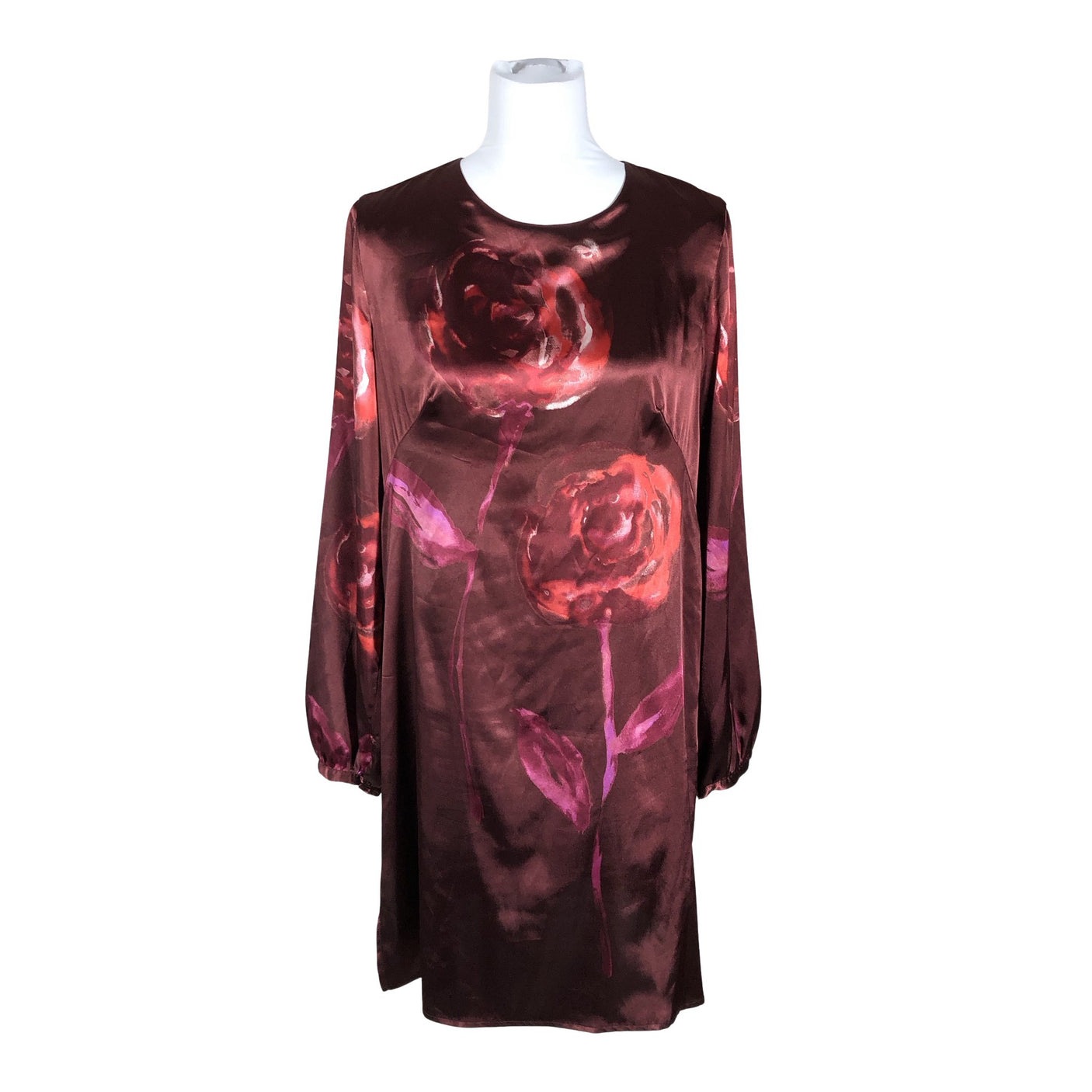 Unisex Ivo Nikkolo - Schiffon dress, size 40 - Brown (1)