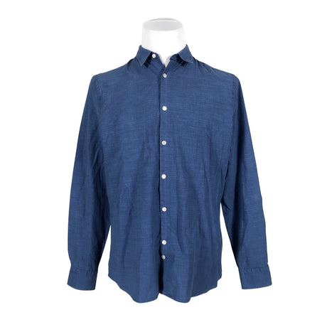 Unisex J.Lindeberg - Collared shirt, size L - Blue ()