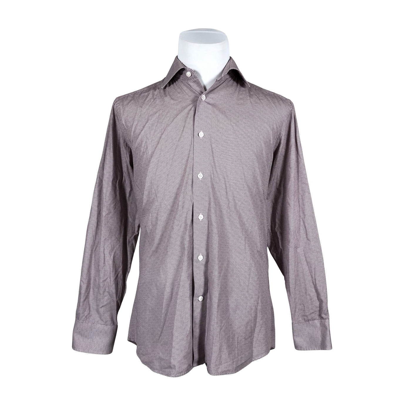 Unisex Stockmann - Collared shirt, size L - Violet (1)