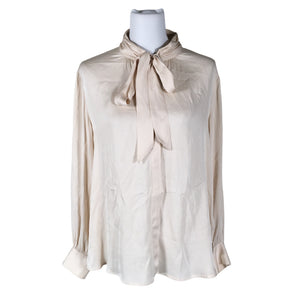 Unisex Repeat - Blouse, size 40 - Beige (1)
