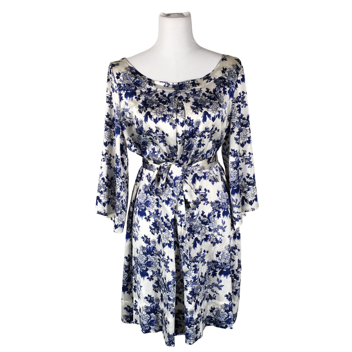 Unisex Muotikuu - Schiffon dress, size 36 - Blue (1)