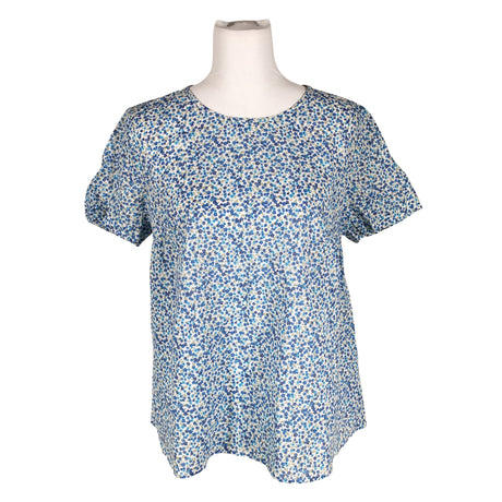Unisex Benetton - Short-sleeved blouse, size 38 - Light blue ()