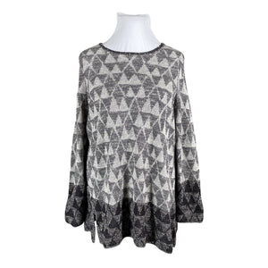 Unisex Nic+Zoe - Knit tunic, size 42 - Gray (2)