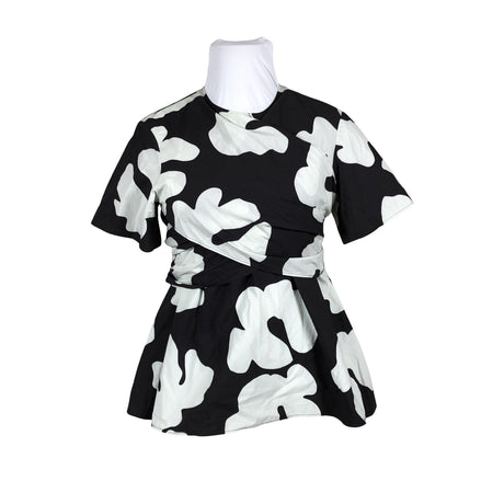 Unisex Marimekko - Short-sleeved blouse, size 46 - Gray ()