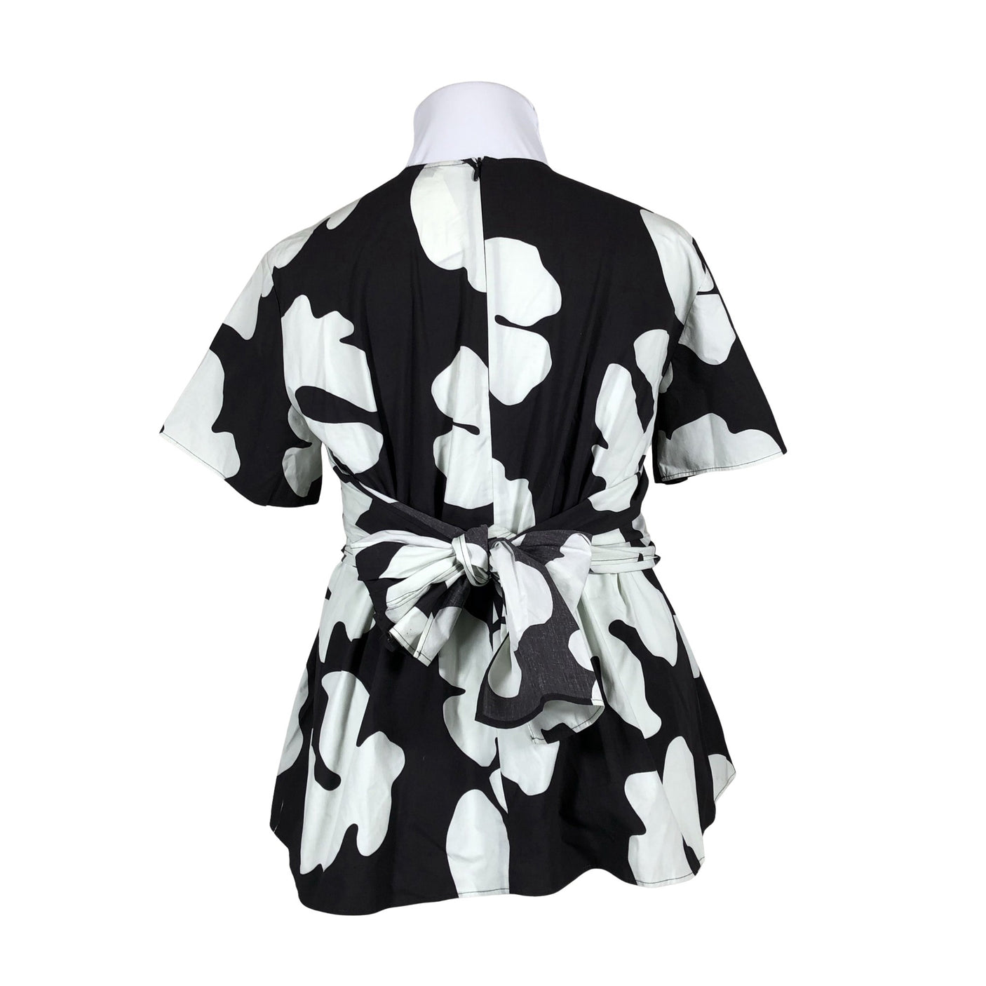 Unisex Marimekko - Short-sleeved blouse, size 46 - Gray (2)