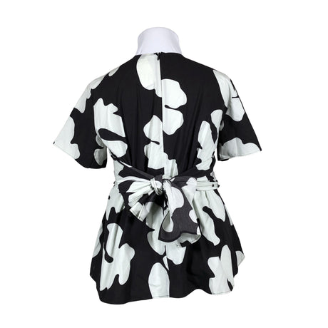 Unisex Marimekko - Short-sleeved blouse, size 46 - Gray (2)