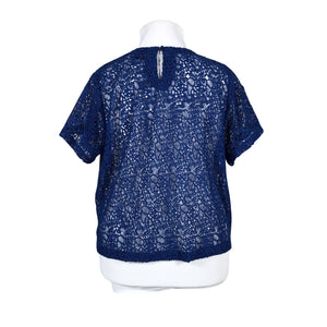 Unisex IVANAhelsinki - Short-sleeved blouse, size 46 - Blue (2)