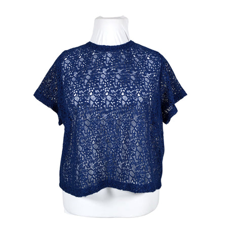 Unisex IVANAhelsinki - Short-sleeved blouse, size 46 - Blue ()