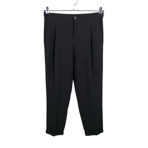 Unisex Benetton - Straight leg trousers, size 38 - Black (1)