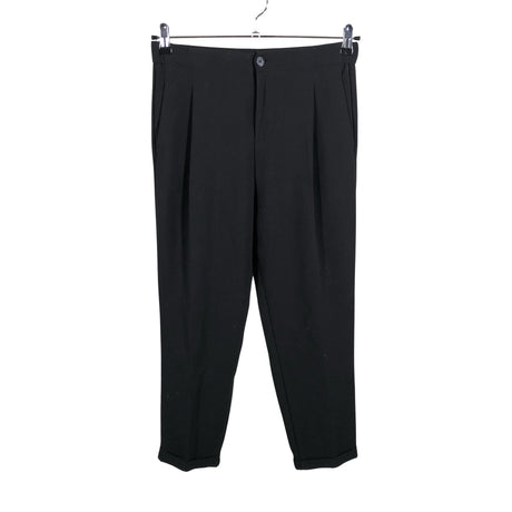 Unisex Benetton - Straight leg trousers, size 38 - Black ()