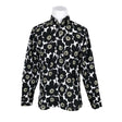 Unisex Handmade - Collared shirt, size M - Black ()