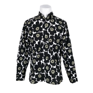 Unisex Handmade - Collared shirt, size M - Black (1)
