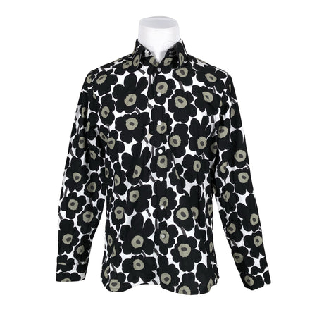 Unisex Handmade - Collared shirt, size M - Black ()