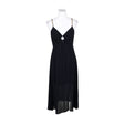Unisex Morgan - Schiffon dress, size 40 - Blue ()