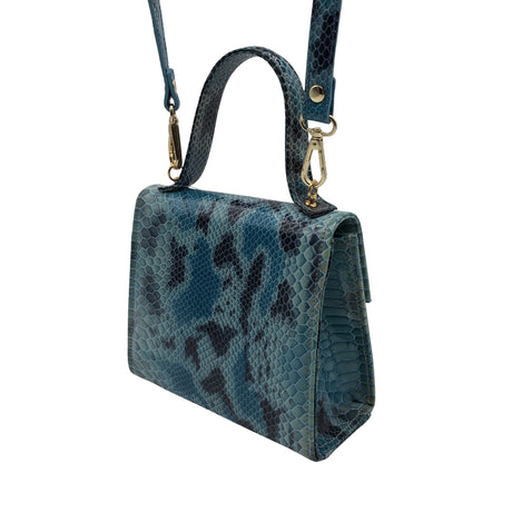 Unisex Francesco Rogani - Handbag, size Mini - Blue (2)