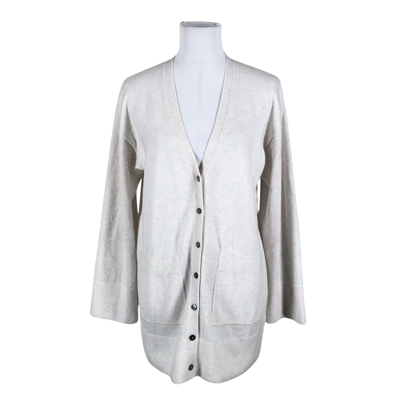Unisex Repeat - Cardigan, size 36 - Beige (1)