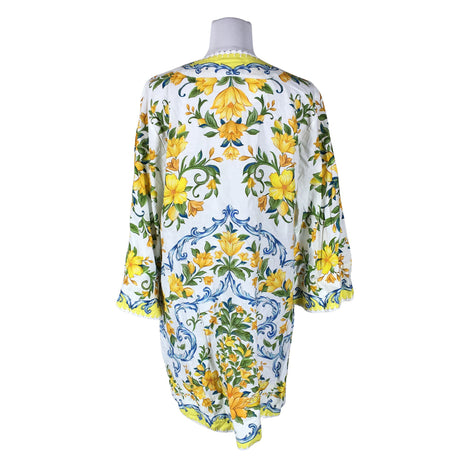 Unisex Farm Rio - Dress, size 40 - White (2)